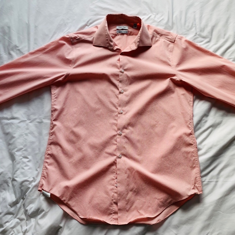 Calvin Klein Slim Fit Dress Shirt - Picture 3 of 3